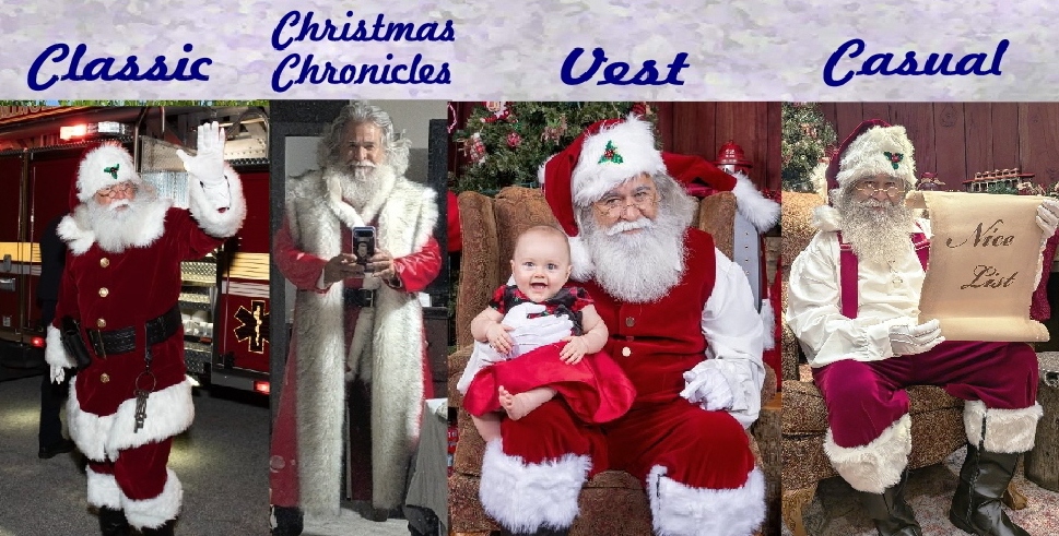 What type of Santa suits your event best?